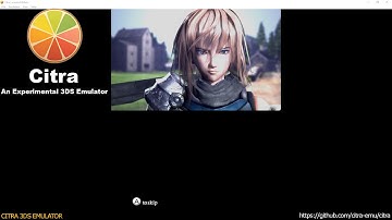 Citra 3DS Emulator - AeternoBlade Ingame! + audio dsp hle