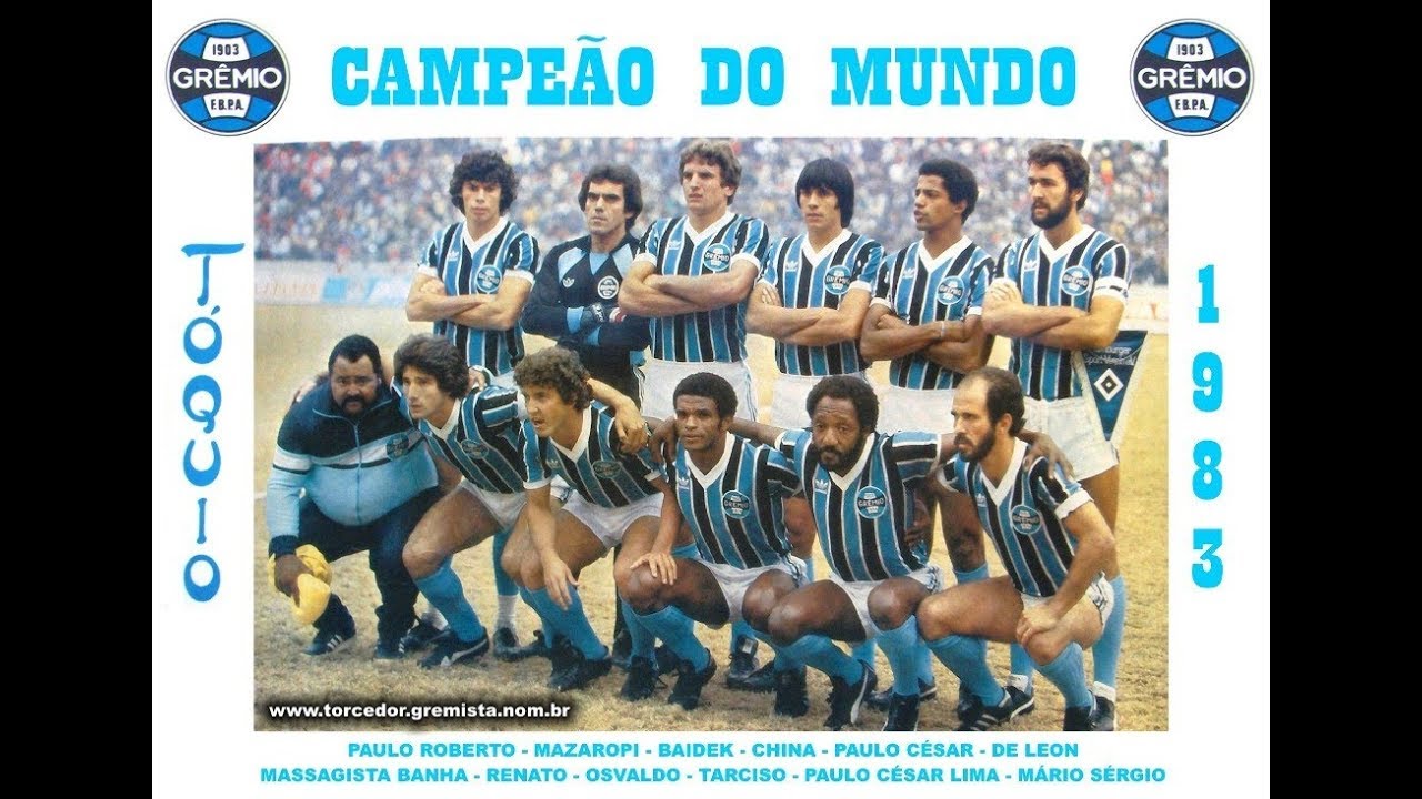 Grêmio Campeão Mundial '83 (capa do compacto em vinil)