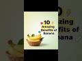 Banana Benefits 🍌 | Top 10 Amazing Health Secrets #BananaBenefits #shorts | Dr.Hakeem Usman