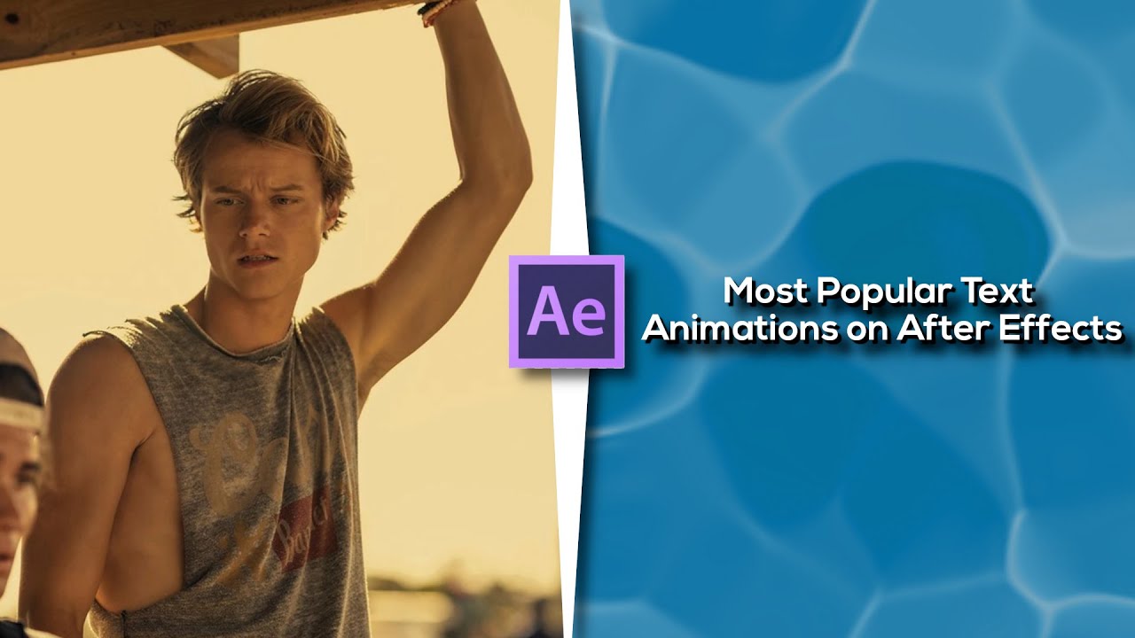 Most Popular Text Animations on After Effects - YouTube
