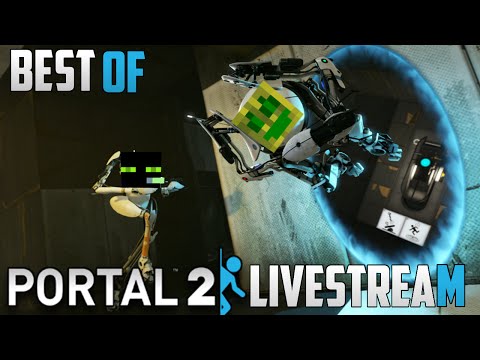 Best of ArazhulHD ft. Chaosflo44 - Portal 2 Livestream