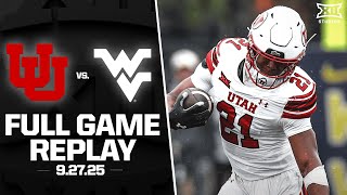 Utah vs. West Virginia Full Game Replay (9.27.25) | 2025 Big 12 Football