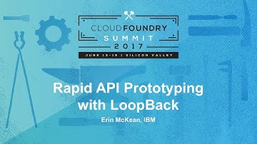 Rapid API Prototyping with LoopBack