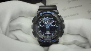 Casio G-Shock GA-100CB-1A обзор наручных часов от Интернет-магазина TopGShop.ru