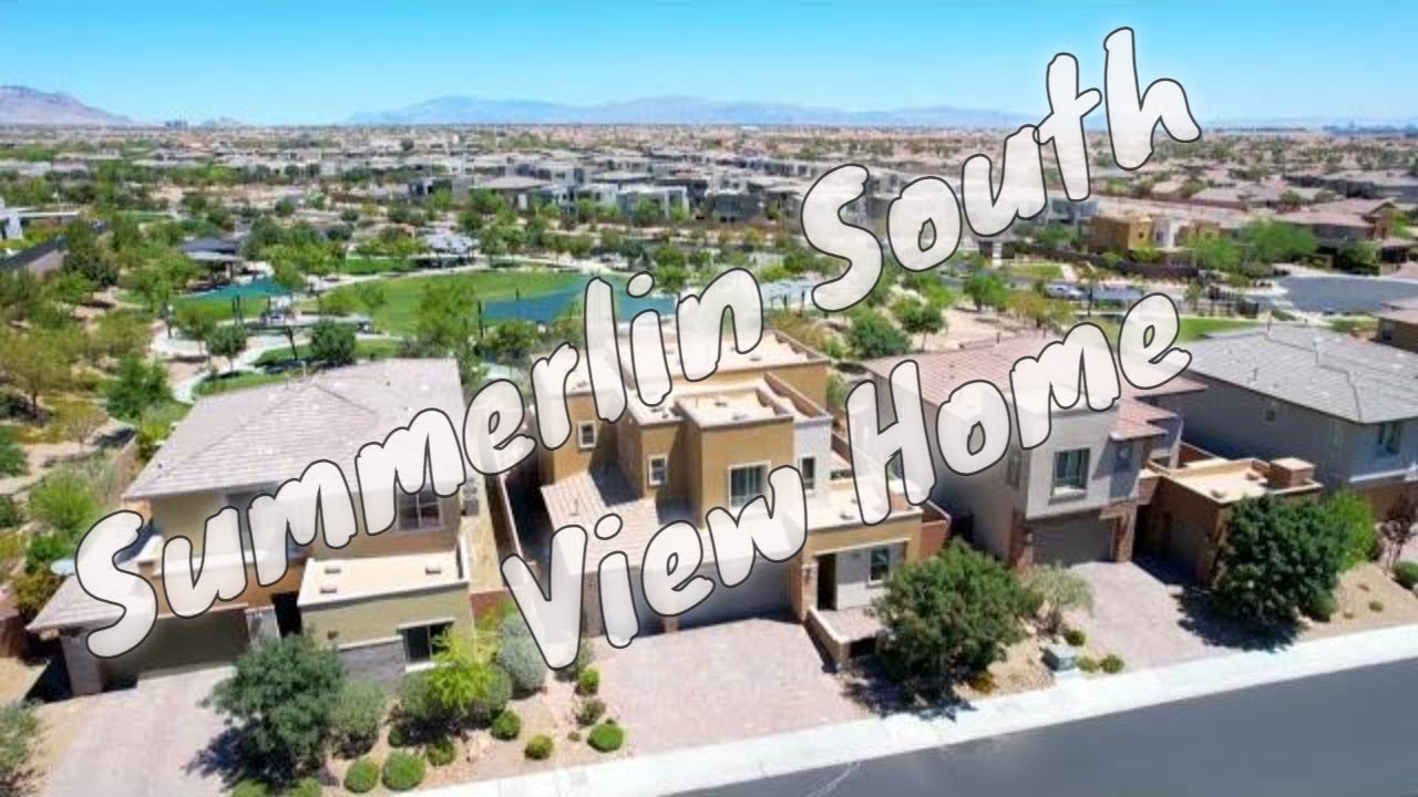 Spectacular Summerlin Nevada Pool Estate with Strip Views YouTube