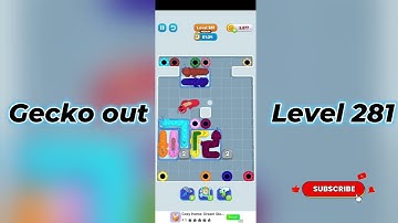 Gecko Out Level 281 Walkthrough 🧩 | Step-by-Step Puzzle Guide | SolutionGuruji