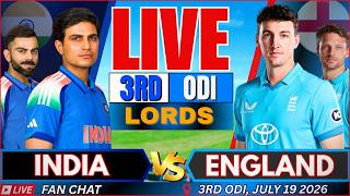 🔴LIVE: India vs England, 3rd ODI Live Score | Live Cricket Match Today | IND vs ENG, Fan Chat screenshot 1