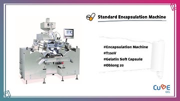 CUBEGEL_Encapsulation Machine_T150V [Gelatin soft capsule/Oblong#20]