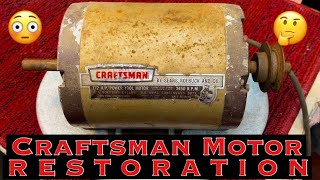 $10- Craftsman 1/2HP Electric Motor Project.