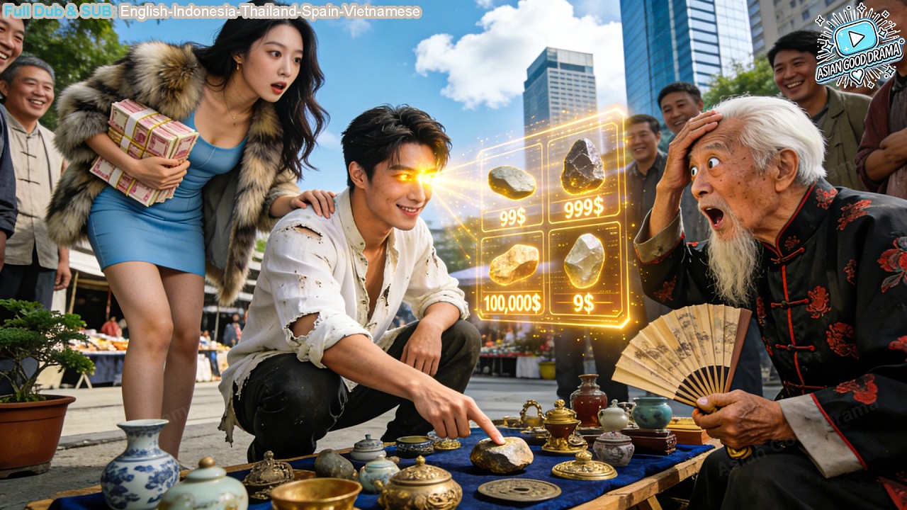 Beggar Humiliated At Auction, Five Coins Buy Stone Reveals Divine Eye