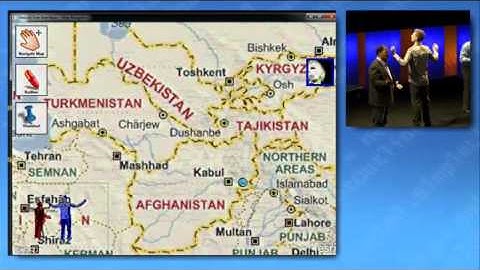 ArcGIS WPF API controlled by Kinect