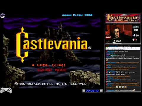 Castlevania Chronicles прохождение [ Original Mode ] | Игра (PS1, PlayStation 1, X68000) Стрим RUS