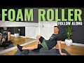 15 min full body foam roller routine  follow along