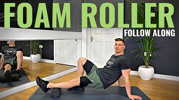 15 MIN FULL BODY FOAM ROLLER ROUTINE | Follow Along