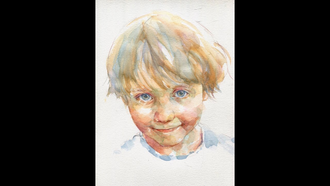 Blonde Boy - Painting Children Workshop 2022