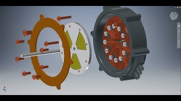 3d printable diy axial flux motor_[open source]_assembly video