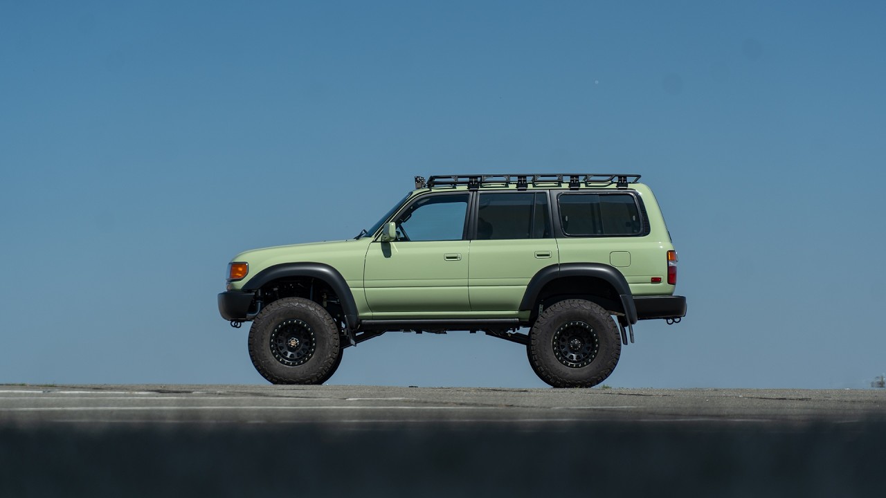 Turbo 2JZ 80-Series Toyota Land Cruiser - YouTube