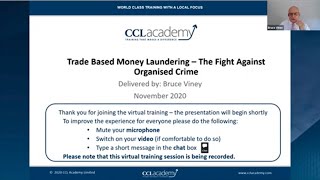 Virtual Event: Trade Based Money Laundering – The Fight Against Organised Crime