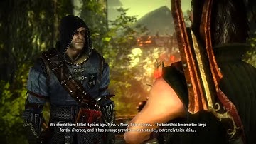 The Witcher 2 Enhanced Edition - Chapter 1 - Part 3 - Monster Investigation & Silver Sword