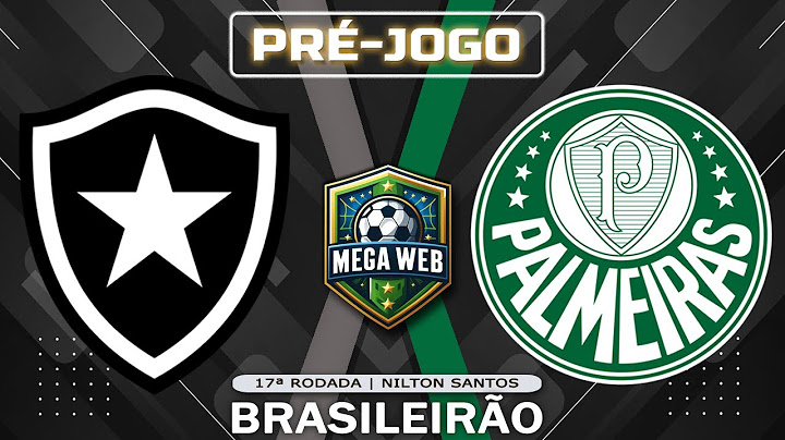 BOTAFOGO 1x0 PALMEIRAS | Pré-jogo Brasileirão 2024 - 17ª Rodada