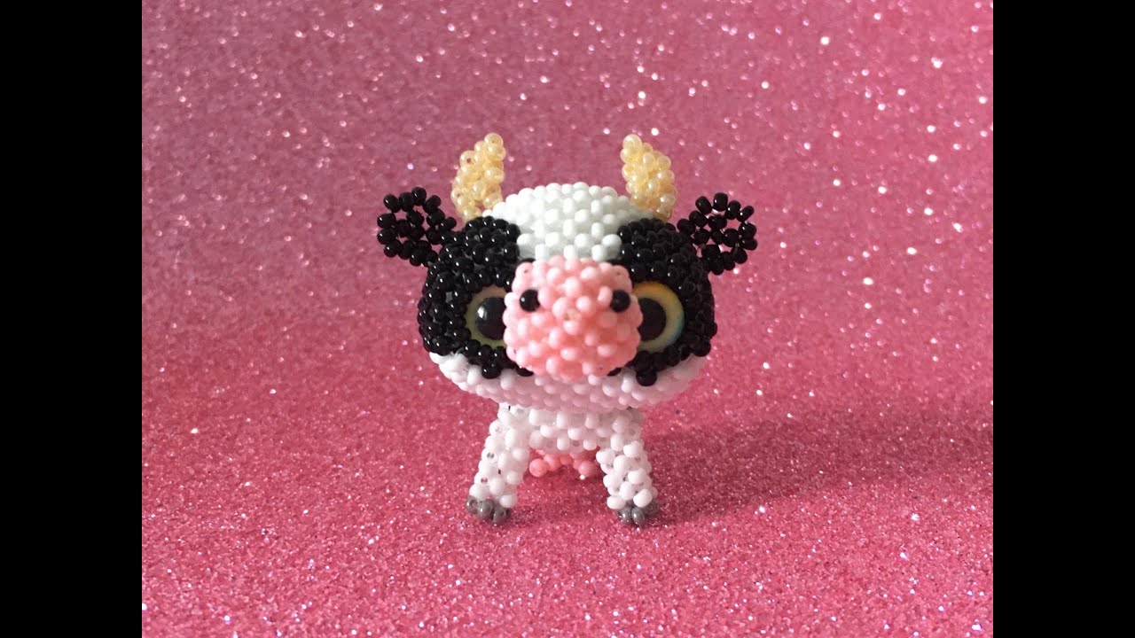 божья коровка брошь крючком. амигуруми из бисера коровка. игрушки из бисера. корова из бисера. амигуруми коровка из бисера.