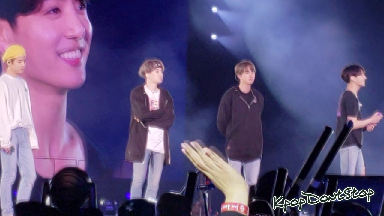 [FANCAM] BTS (방탄소년단) @ Rose Bowl Stadium - Speak Yourself Concert: ENDING MENT & MIKROKOSMOS