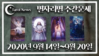 [2020년 9월 14일~9월 20일: 해밀 이주원 원장의 별자리 별 타로 주간 운세] 타롯뉴스 율하타로 장…