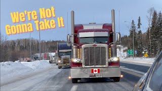 Remembering The Freedom Convoy Rolling Across Ontario - Twisted Sister 