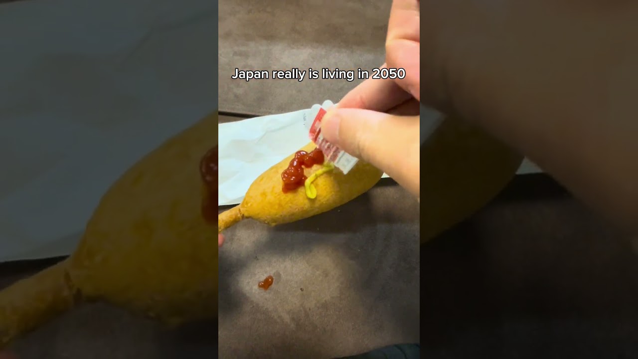 Ketchup and mustard container in Japan🇯🇵