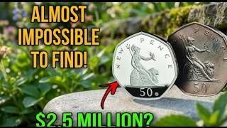 🔥 Top Rare UK 50p Coins Worth Thousands – Check Your Pocket Change Now! 🪙💷