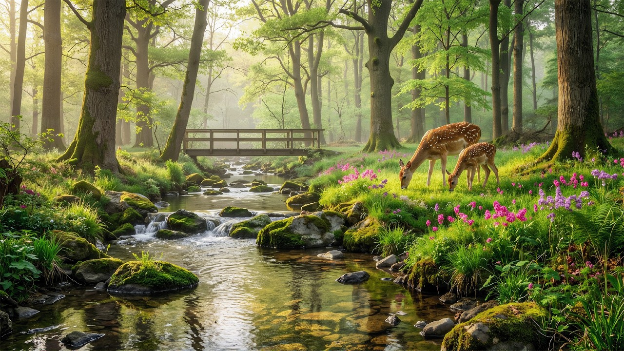 Целебная музыка🌿 Снятие стресса и обретение внутреннего покоя, способствующие спокойному сну | Форт