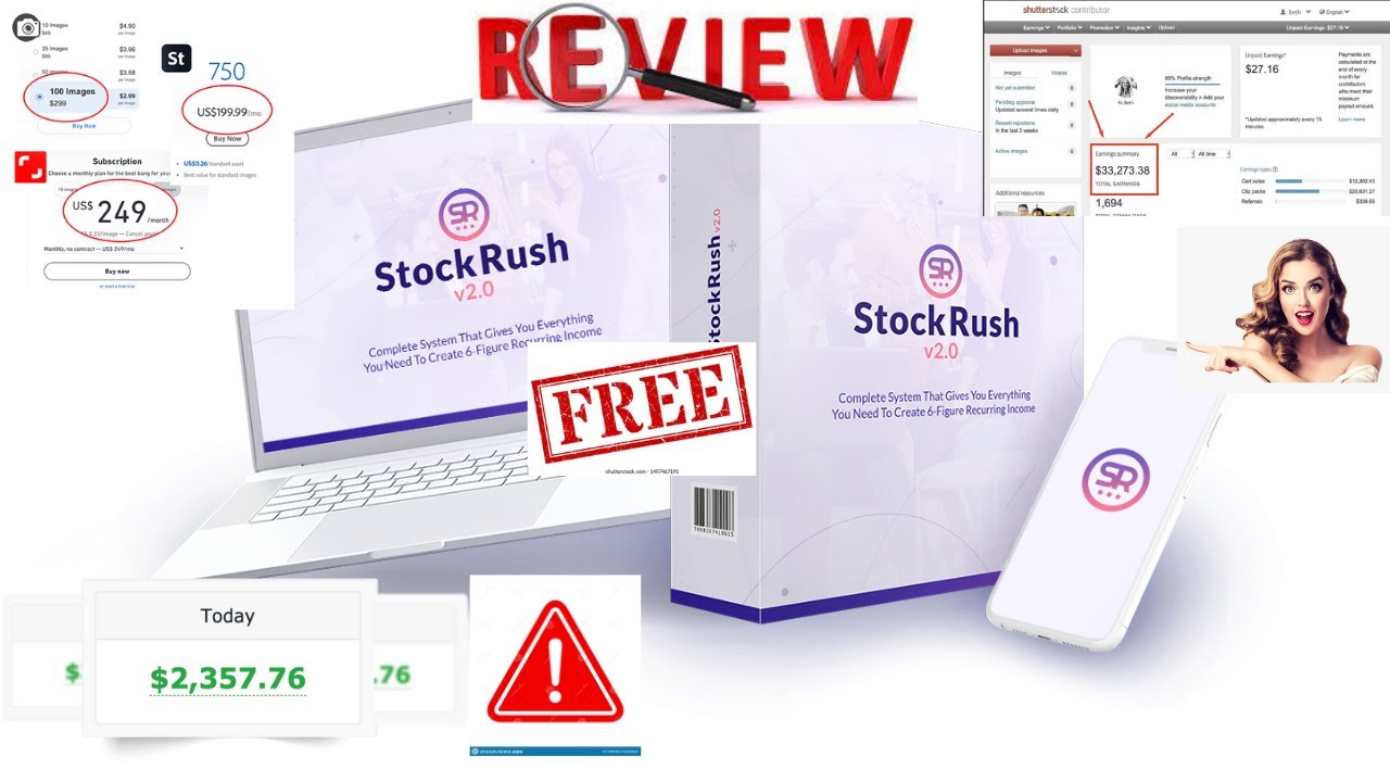 Stock Rush 2.0 Review ⚠️ WARNING ⚠️ DON'T BUY THIS WITHOUT MY 🥰 SUCCESS ORIENTED 🥰 BONUSES
