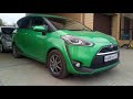 Toyota Sienta Гибрид 2015 г. Расход топлива по трассе и городу