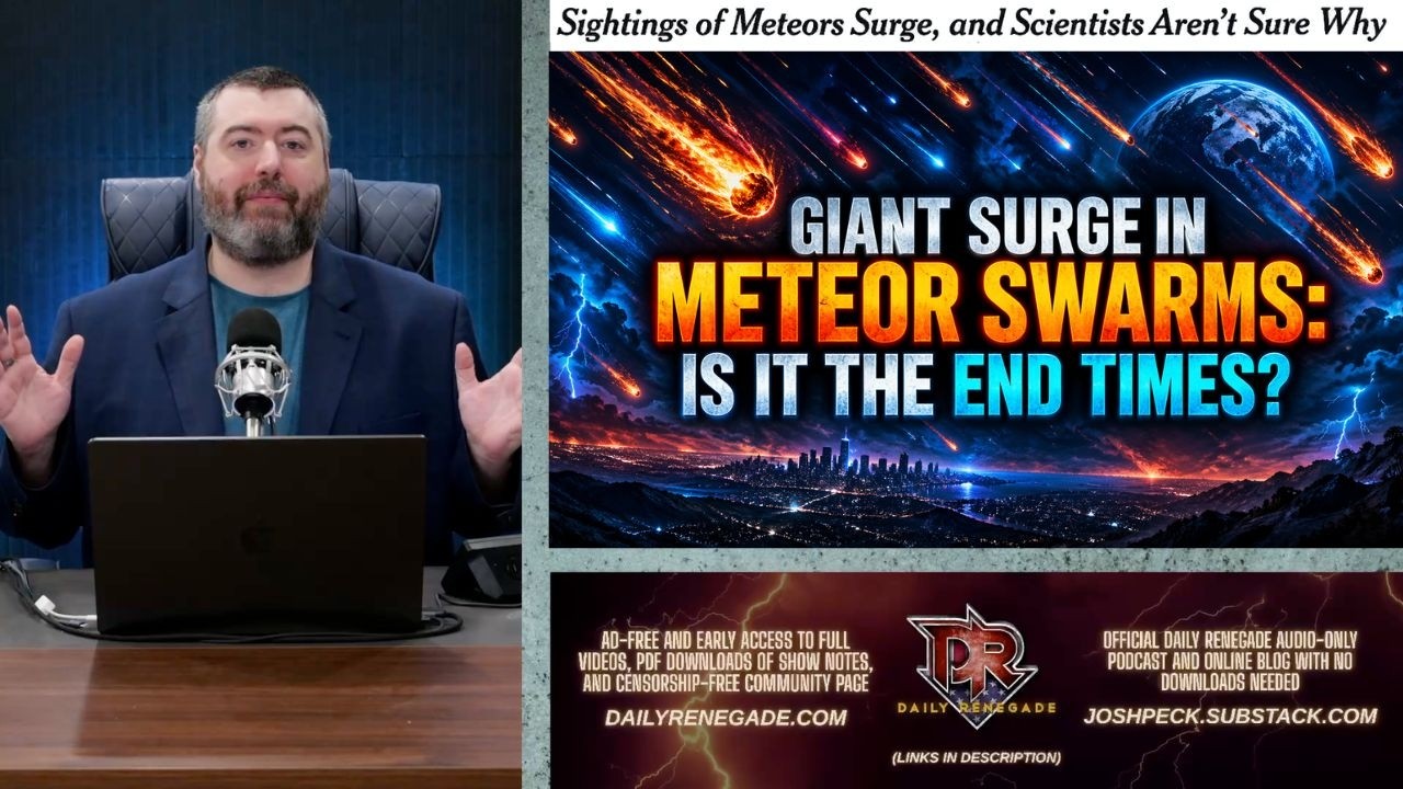 Is the Extreme Increase in Meteor Sightings Prophetic?