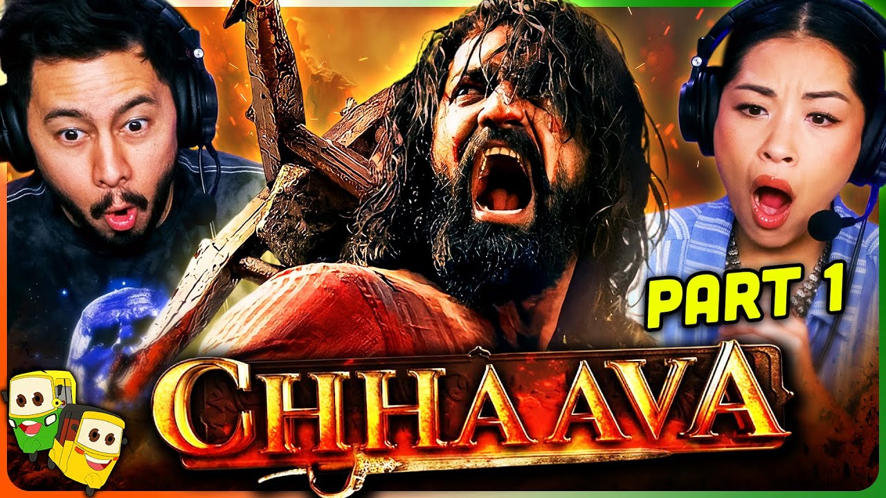 CHHAAVA (Part 1) Movie Reaction! | Vicky Kaushal | Rashmika Mandanna | Akshaye Khanna