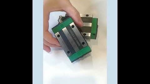 linear guide rail with block