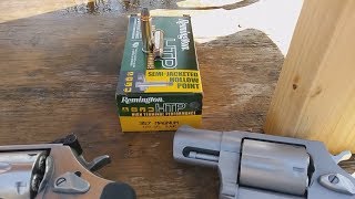 .357 Magnum Ammo Test Episode 1. Remington HTP 125 gr