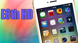 E8th HD - iOS 7 Winterboard Theme