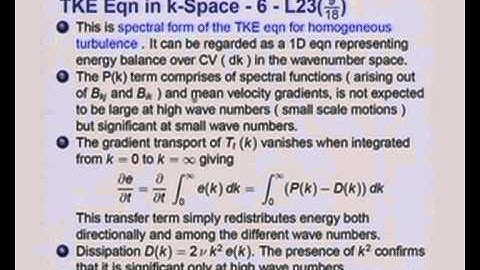 Mod-01 Lec-23 Sustaining Mechanism of Turbulence- 2