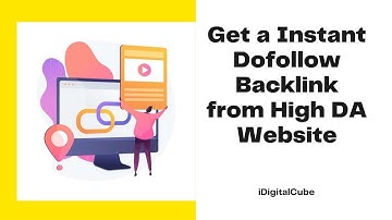#1 How to Get a Instant Dofollow Backlink from High DA Website - OffPage SEO Tutorial