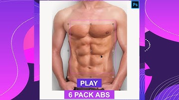 How to add 6 pack abs in Photoshop