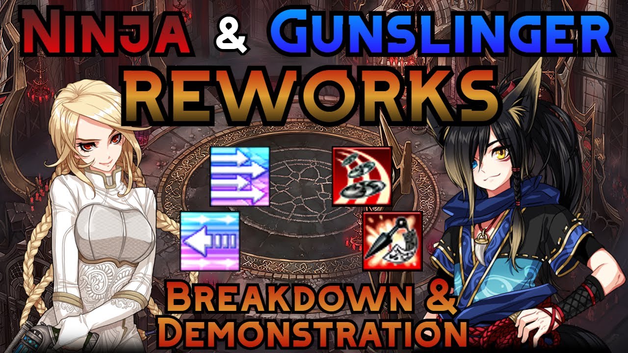 Ninja & Gunslinger REWORK | Breakdown & Demonstration | KR Test Server | Mabinogi