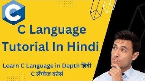 C Language Tutorial For Beginners || Print "Hello World" in c language