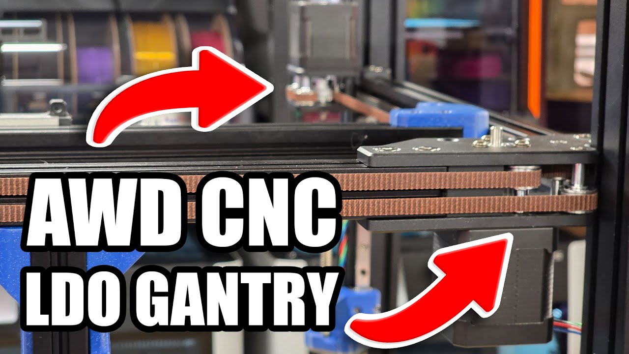 Rainbow Doom Part 2: The CNC AWD Gantry Awakens