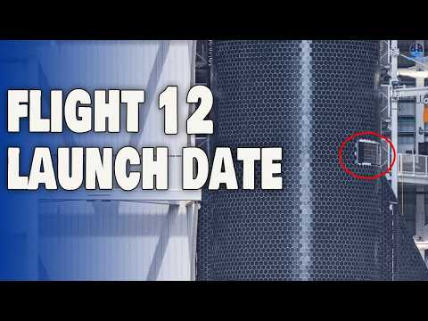 Starship Flight 12's New Launch Date Released, Artemis Ii Moon Overview!