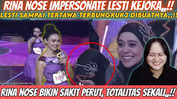 Nostalgia Penih Tawa,,!! RINA NOSE IMPERSONATE LESTI KEJORA KONSER 1 DEKADE D