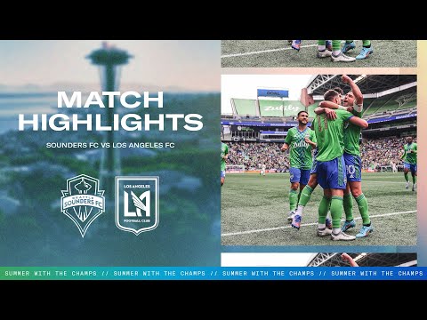 Seattle Sounders Los Angeles FC Goals And Highlights