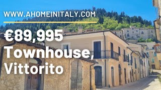 Incredible townhouse in a popular location close to Rome, the coast and ski resorts.