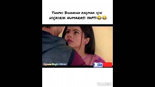 Aşk Bir Rüya-Thapki Bihandan Kaçmak Için Hıçkırık Numarası Yaptı.....