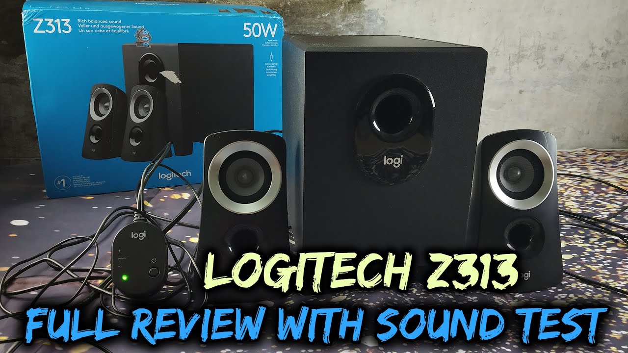 LOGITECH Z313 FULL REVIEW WITH SOUND TEST (BANGLA) - YouTube
